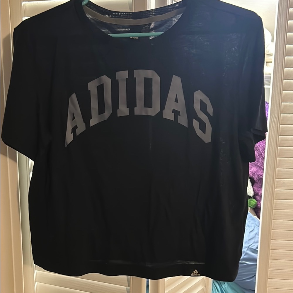 Adidas Black T-Shirt